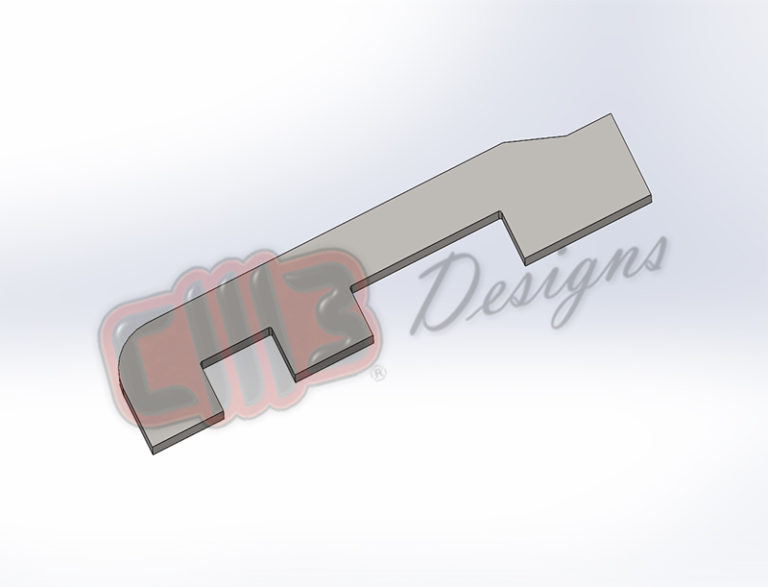 Skid Steer Quick Attach Lower Pin Bracket Plates DXF Design DMB Designs
